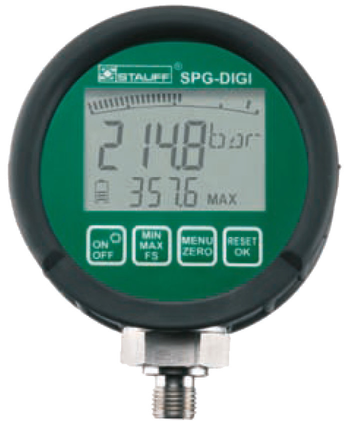 SPG-DIGI-B0400-B Digitalmanometer online kaufen - 241442 - RAUH Hydraulik