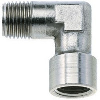 Pneumatikarmaturen aus Messing vernickelt